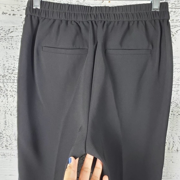 J. Crew Factory Outlet Black Jogger Zip Pockets Casual Travel Pants Size 00 - Picture 5 of 8
